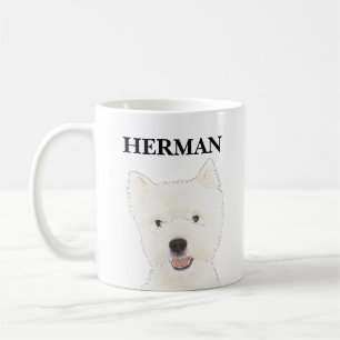 Mug Westie personnalisé West Highland Terrier