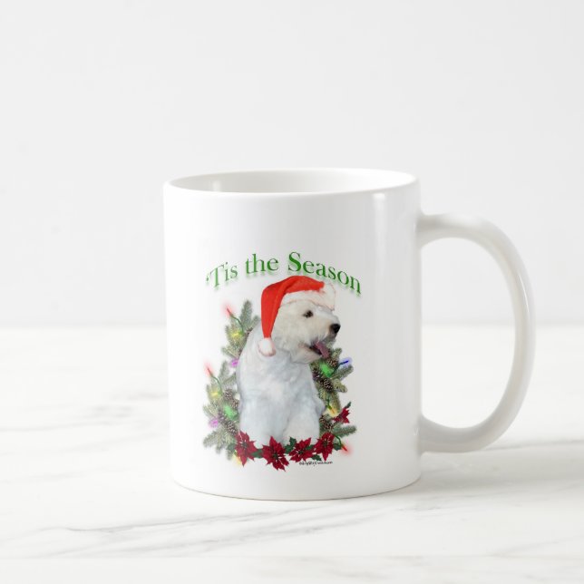Mug Westie 'Tis the Season' (Droite)