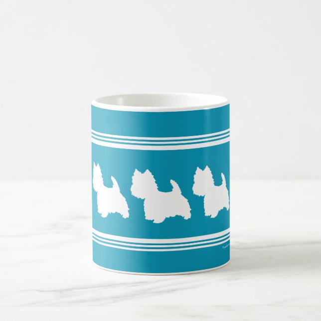 Mug Westies turquoise (Centre)