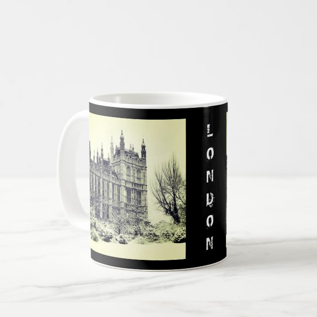 Mug Westminster, Parlement, Hiver Londres - Royaume-Un (Devant gauche)