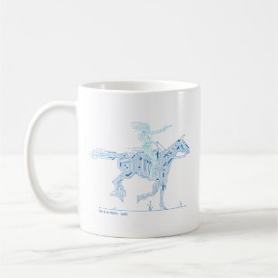 Mug Westworld   Dolores Riding Horse Circuit Graphique