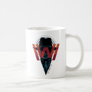 Mug Westworld   L'homme en noir logo graphique