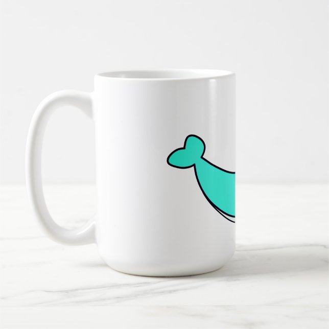 Mug Whale, Sea, Water (Gauche)