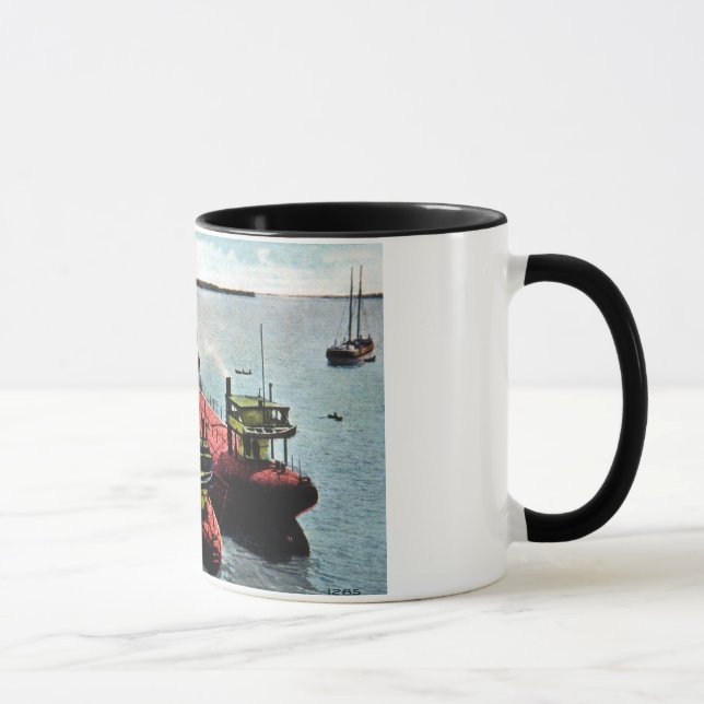 Mug Whalebacks à l'île de belle, Michigan (Droite)