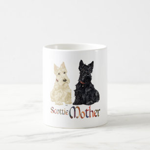 Mug Wheaten & Black Scotties Fête des Mères