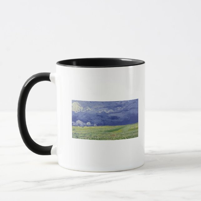 Mug Wheatfields de Vincent van Gogh | sous le nuage (Gauche)