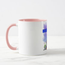 "WHEEW Chille" Coupe de café rose pour "ces jours-