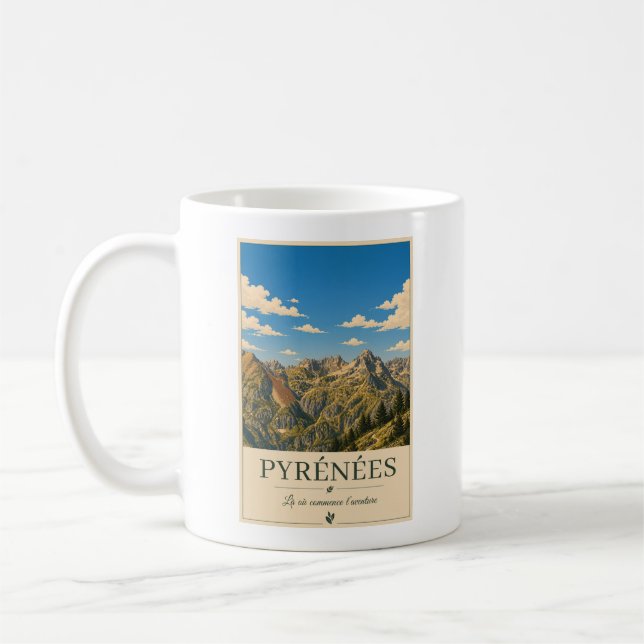 Mug Where Silence Reaches the Summits – Pyrénées (Gauche)