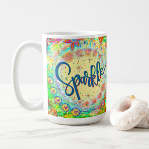 Mug Whimsical Fun Girly mignonne Étincelle Inspirant