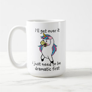 Mug Whimsical Unicorn Drama : Rêveurs uniques
