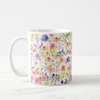 Mug Whimsical Wildflowers | Color d'eau