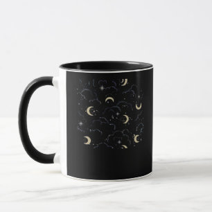Mug Whimsigoth Nuages Sun Moon Witchy