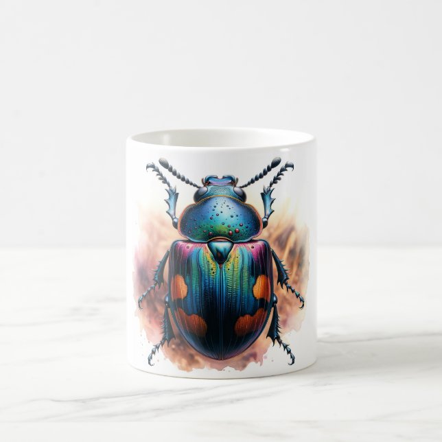 Mug Whirligig Beetle 050624IREF101 - Watercolor (Centre)