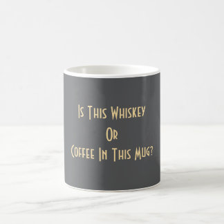 Mug Whiskey Ou Café ? Gris