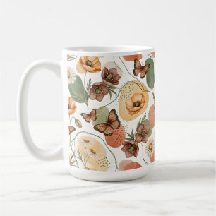 Mug Whispers à papillons dans les tons de la Terre