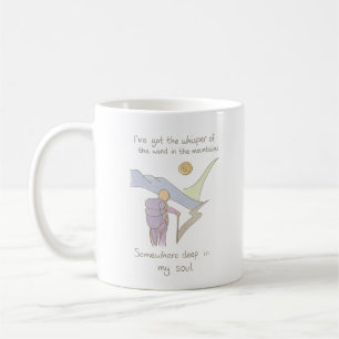 Mug Whispers dans les montagnes