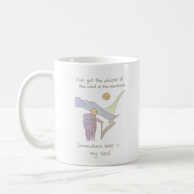 Mug Whispers dans les montagnes (Gauche)