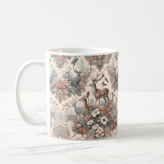 Mug Whispers Forêt Enchantée : Faune victorienne (Gauche)