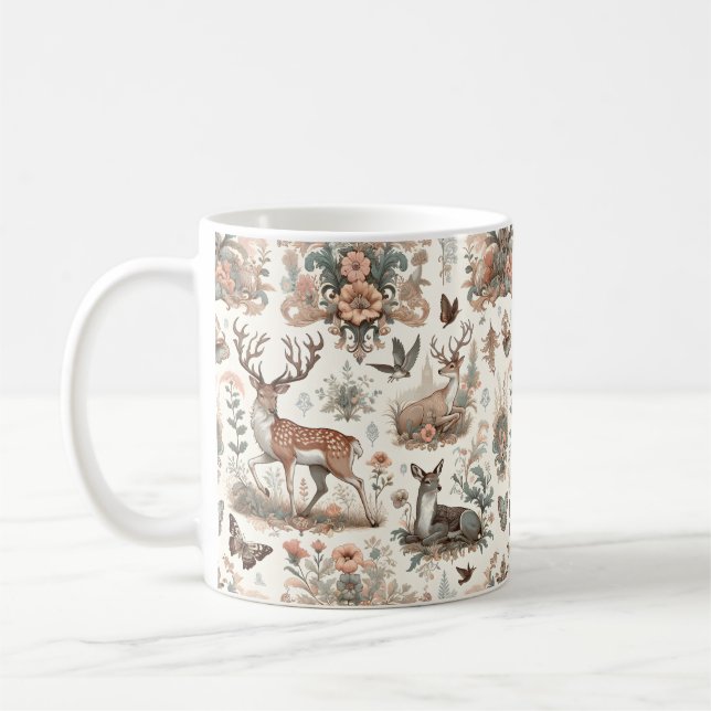 Mug Whispers Forêt Enchantée : Faune victorienne (Gauche)