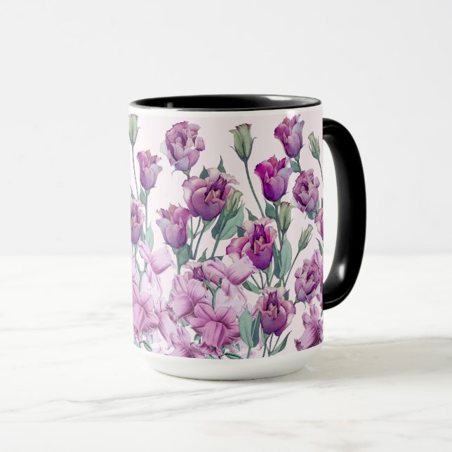 Mug Whispers of Spring Watercolor Floral (Devant droit)