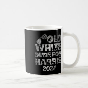 Mug White Dude For Harris Kamala Harris Président 2024