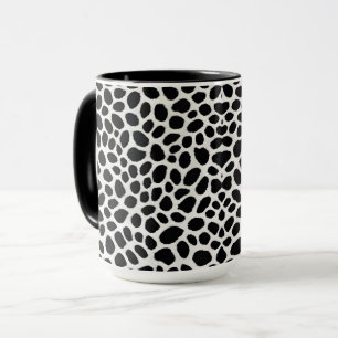 Mug White Leopard Elégante Collection de luxe tendance