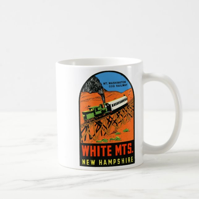 Mug White Mountains New Hampshire  (Droite)
