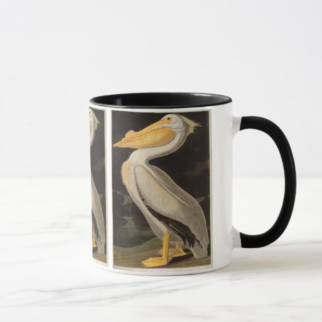 Mug White Pelican, John James Audubon (Droite)