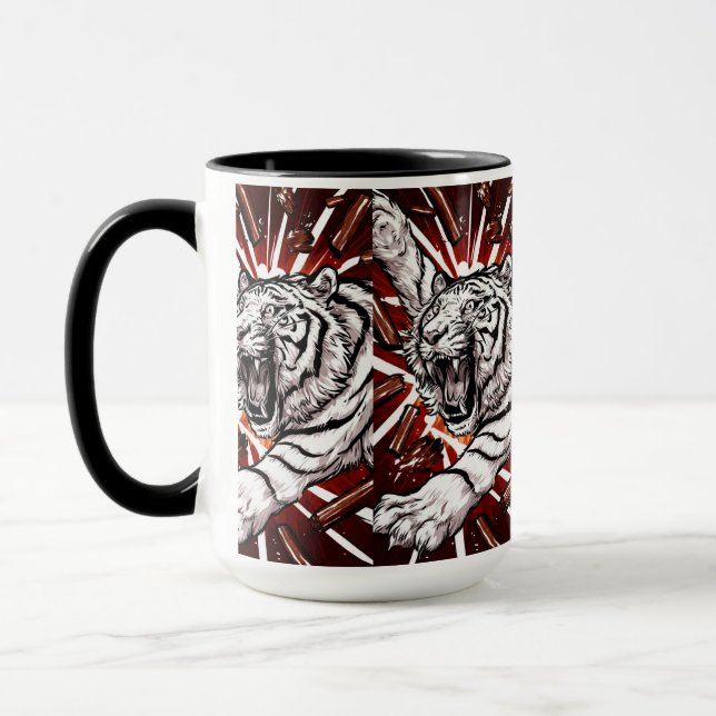 Mug White Tiger Ascension (Gauche)