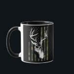 Mug Whitetail Buck Deer Hunting USA Camouflage<br><div class="desc">Whitetail Buck Deer Hunting USA Camouflage American Flag Gift. Perfect gift for your dad,  mom,  papa,  men,  women,  friend and family members on Thanksgiving Day,  Christmas Day,  Mothers Day,  Fathers Day,  4th of July,  1776 Independent day,  Veterans Day,  Halloween Day,  Patrick's Day</div>