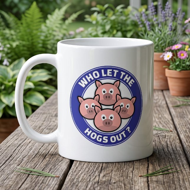 Mug Who Let The Hogs Out - Parodie de chanson rétro dr (Créateur téléchargé)