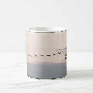 Mug WhoopingCranesFollowUltralite