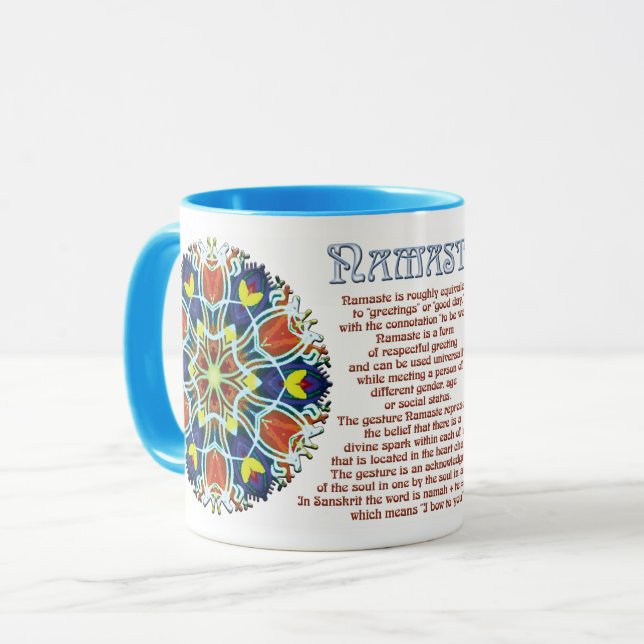 Mug Wicker Namaste (Devant gauche)