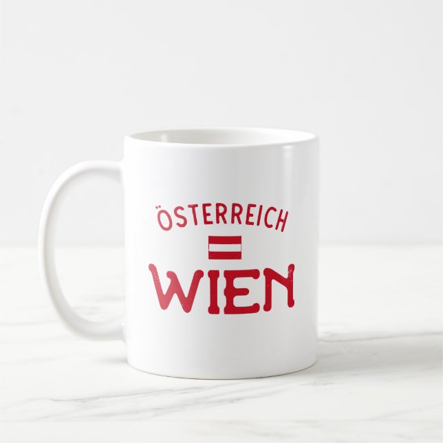 Mug Wien Osterreich (Vienne Autriche) (Gauche)