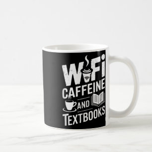 Mug Wifi Caféine Et Manuels Scolaires 