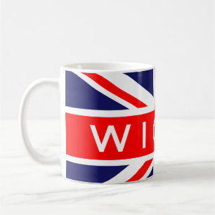 Mug Wigan : Drapeau britannique