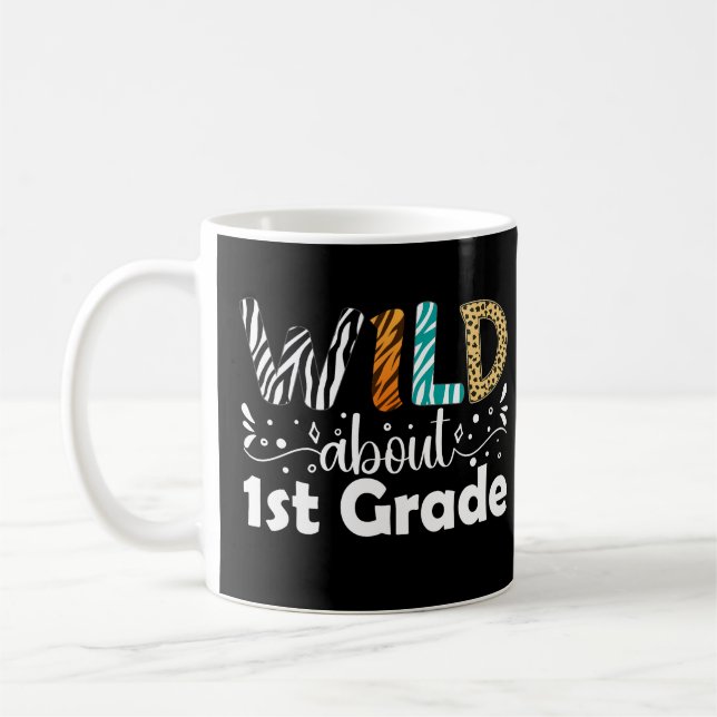 Mug Wild À propos de 1ère année Funny Première année (Gauche)