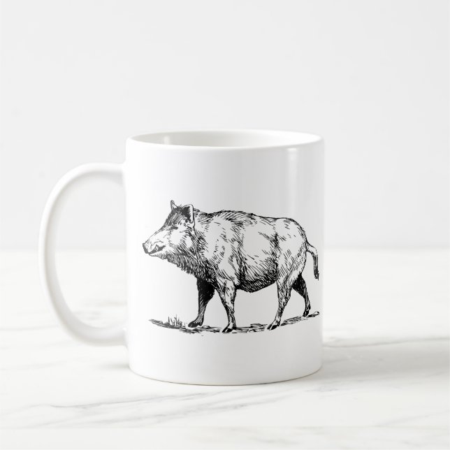 Mug Wild Boar / Wildschwein (Gauche)