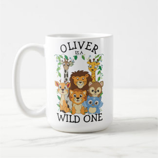 Mug Wild One Jungle Safari bébé 1er anniversaire migno