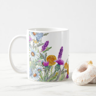 Mug Wildflowers Floral, Botanical Garden, Colorful gif