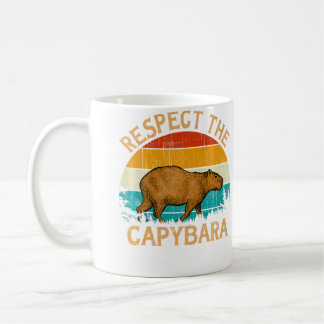 Mug Wildlife Animal Respect The Capybara