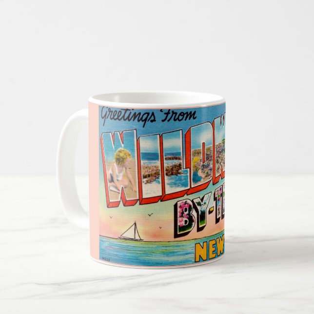 Mug Wildwood by the Sea Salutations (Devant gauche)