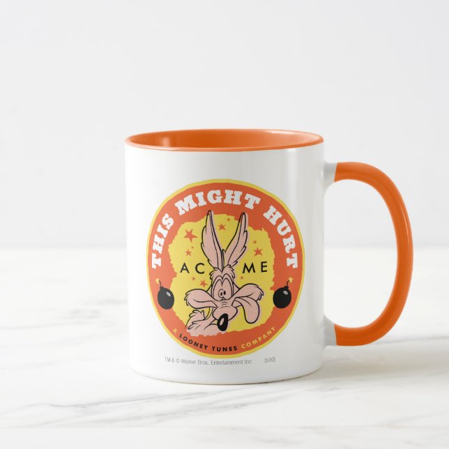 Mug WILE E. COYOTE™ Acme - Cela Pourrait Nuire (Droite)