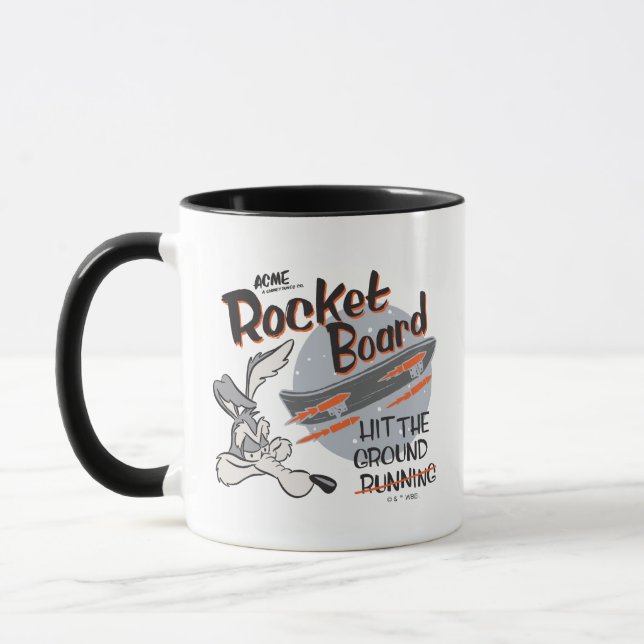Mug WILE E. COYOTE™ ACME Rocket Board (Gauche)