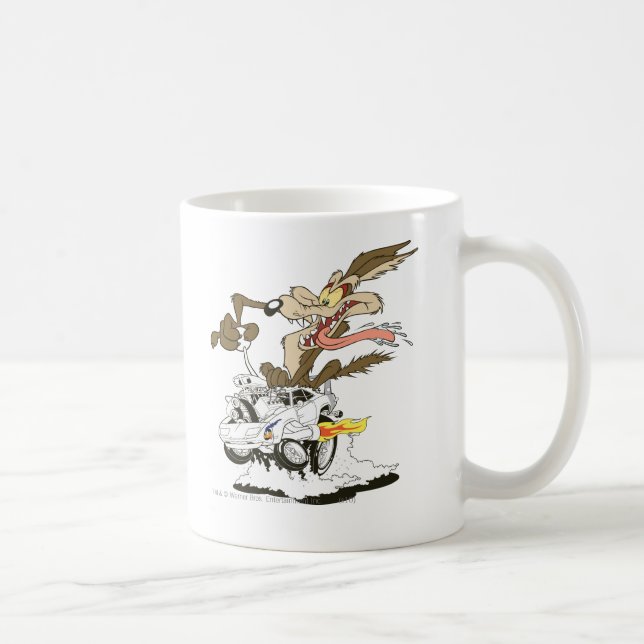Mug WILE E. COYOTE™ Conducteur Fou (Droite)