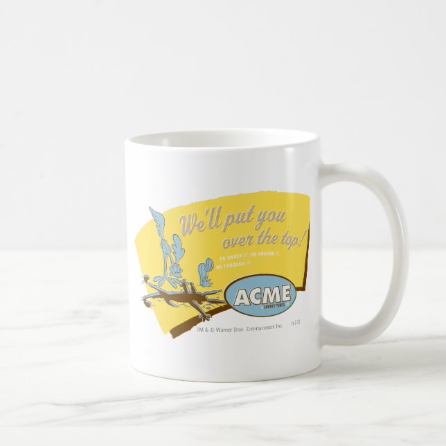 Mug WILE E. COYOTE™ et ROAD RUNNER™ viennent (Droite)