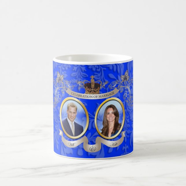 Mug Will+Kate mariage Memorbilia (Centre)