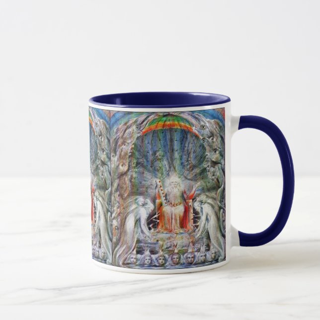 Mug William Blake : Avant le trône divin (Droite)