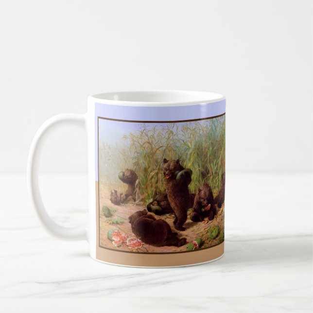 Mug William H. Beard - Bears in the Watermelon Patch (Gauche)