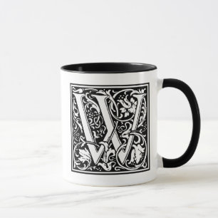 Mug William Morris Alphabet "W"